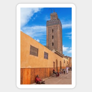 Fez Street, Morocco. Sticker